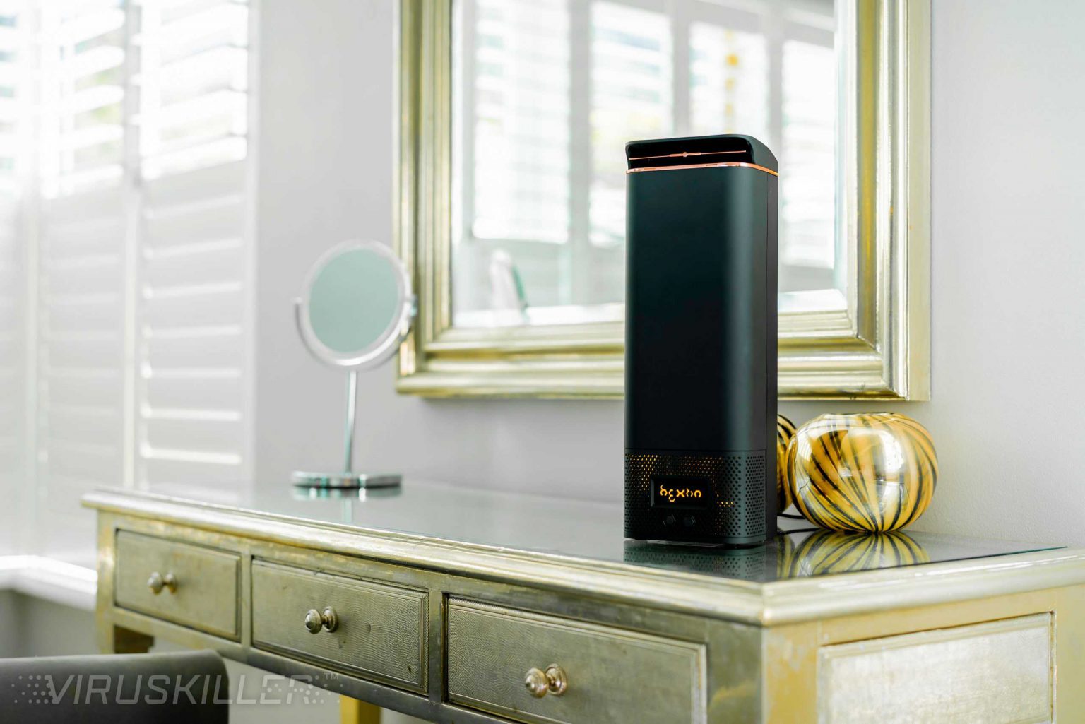 Radic8 Hextio Advanced Air Purifier Kills 99.999 Airborne Viruses